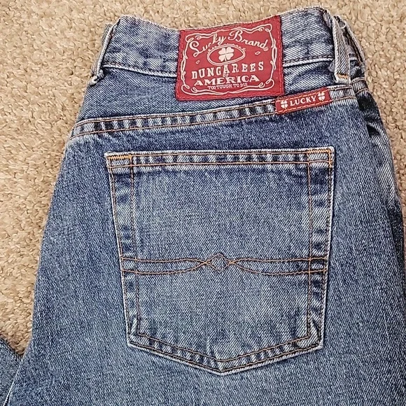 Vintage Y2K/90s Lucky Brand mid rise jeans 10 - Picture 2 of 4